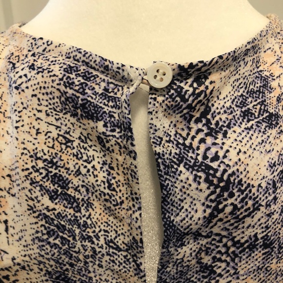 PHILOSOPHY Sleeveless pink crocodile print Top NWT - Picture 5 of 8